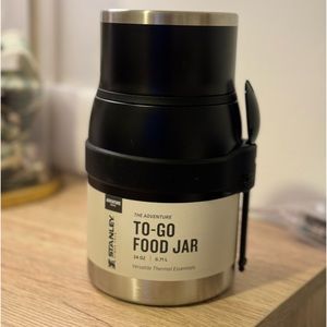 Stanley 24oz adventure to-go food jar black